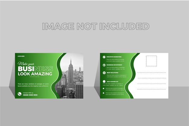 Corporate Post Card Design Template