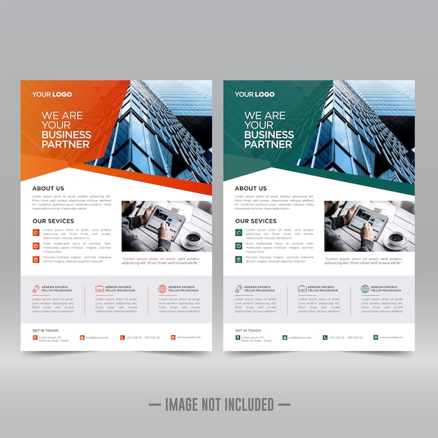 Corporate Poster, Flyer Design Template