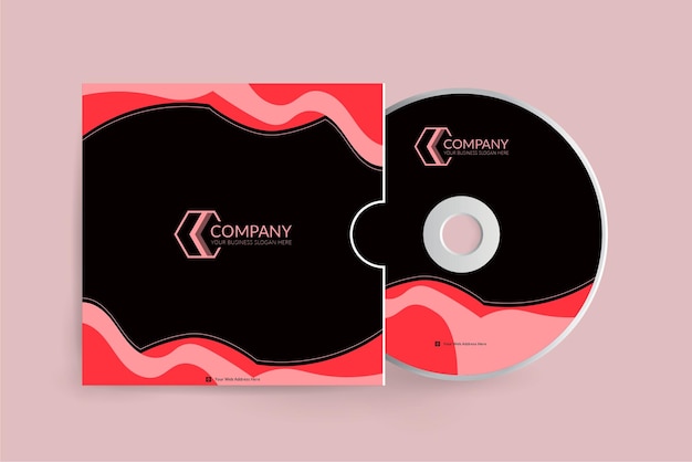 Corporate professional unique simple CD cover design