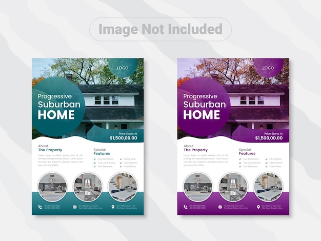 corporate real estate flyer design template real estate flyer template in a4 size