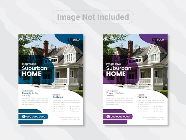 corporate real estate flyer design template real estate flyer template in a4 size