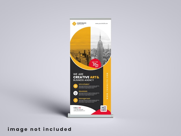 Corporate Roll Up Banner