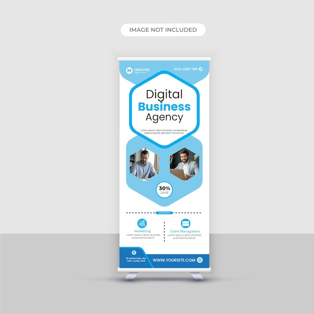 Corporate Rollup Banner Design