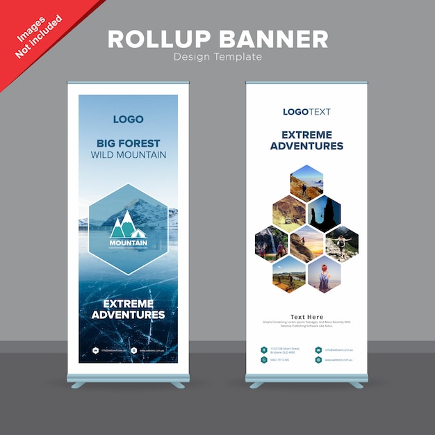  Corporate Rollup Banner Template 