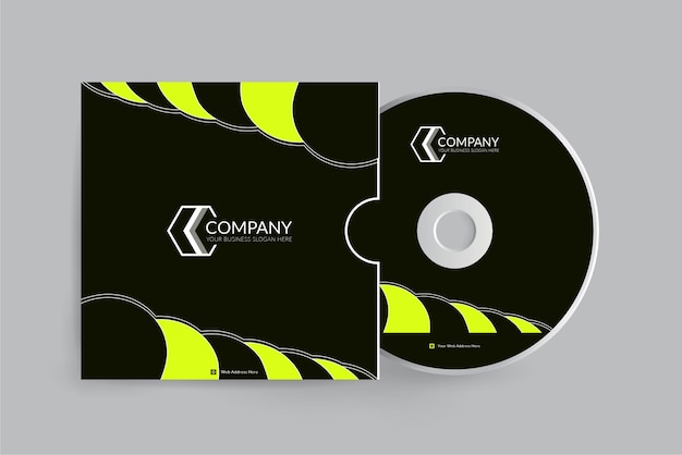 Corporate stylish and elegant business stationary cd cover design