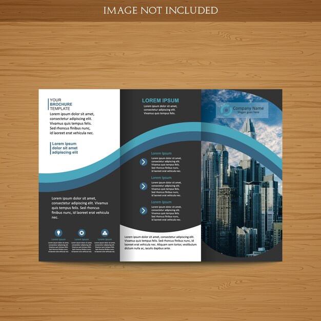 Corporate Tri-Fold Brochure Template