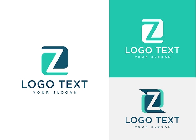 Corporate z latter logo design business template