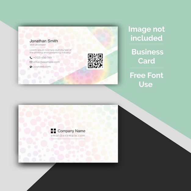 CorporateBusiness card design