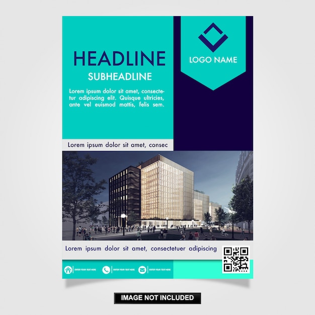 corporation flyer template