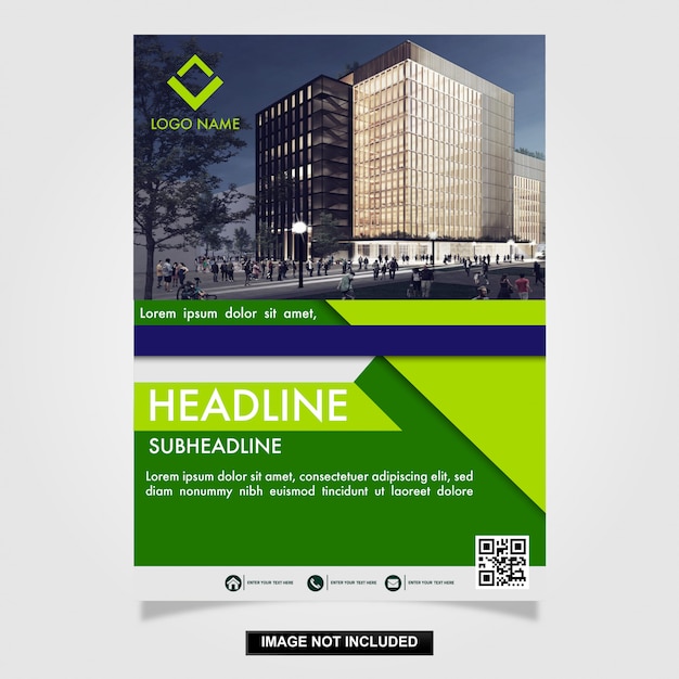 corporation flyer template