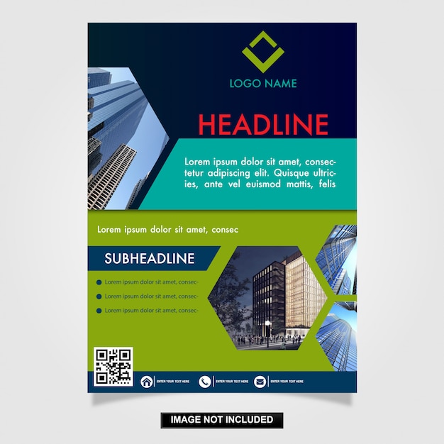 corporation flyer template