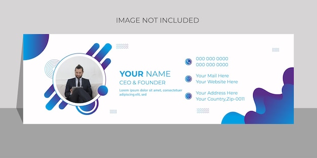 Corporator Email Signature Template