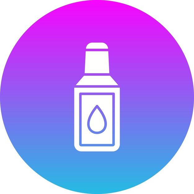 Vector correction fluid icon