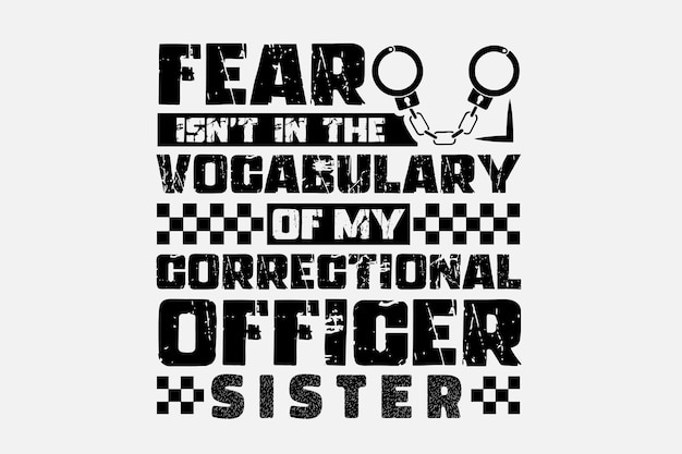 correctional officer svg design