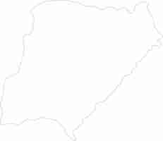 Vector corrientes argentina outline map