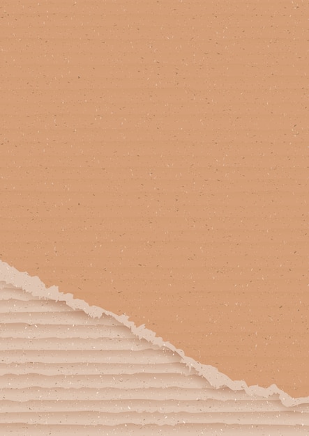 Vector corrugated cardboard background