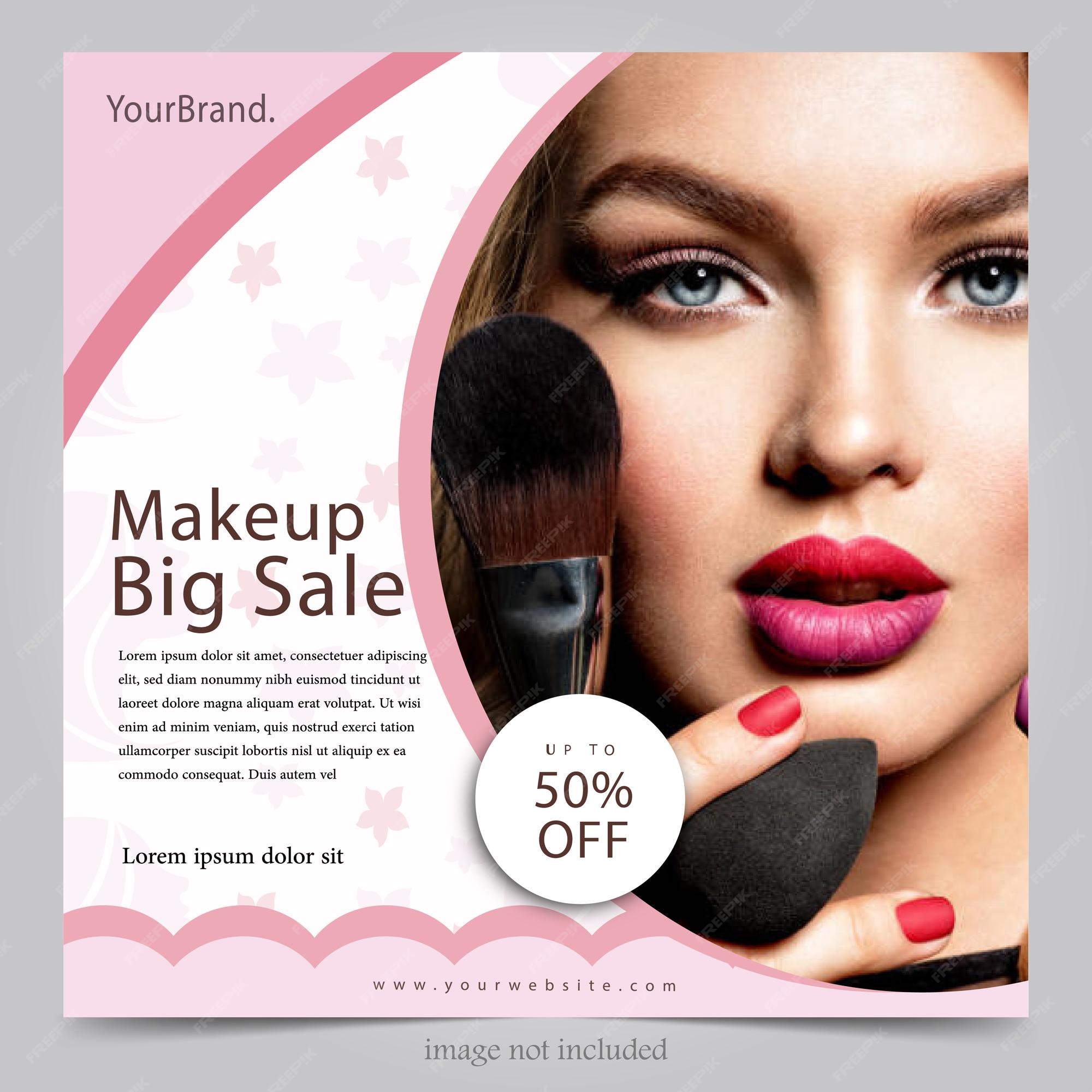 Premium Vector Cosmetic Banner Poster Template Flat Design premium-vector-cosmetic-banner-poster-template-flat-design