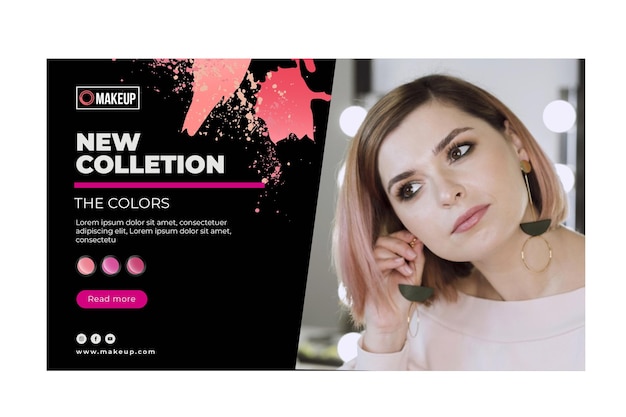 Cosmetic banner template