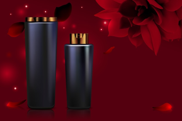 Cosmetic bottle series