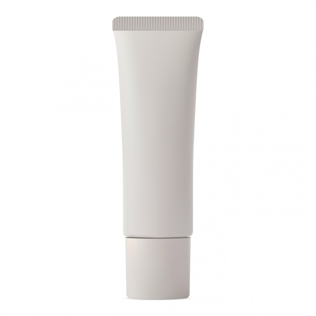 Vector cosmetic cream tube