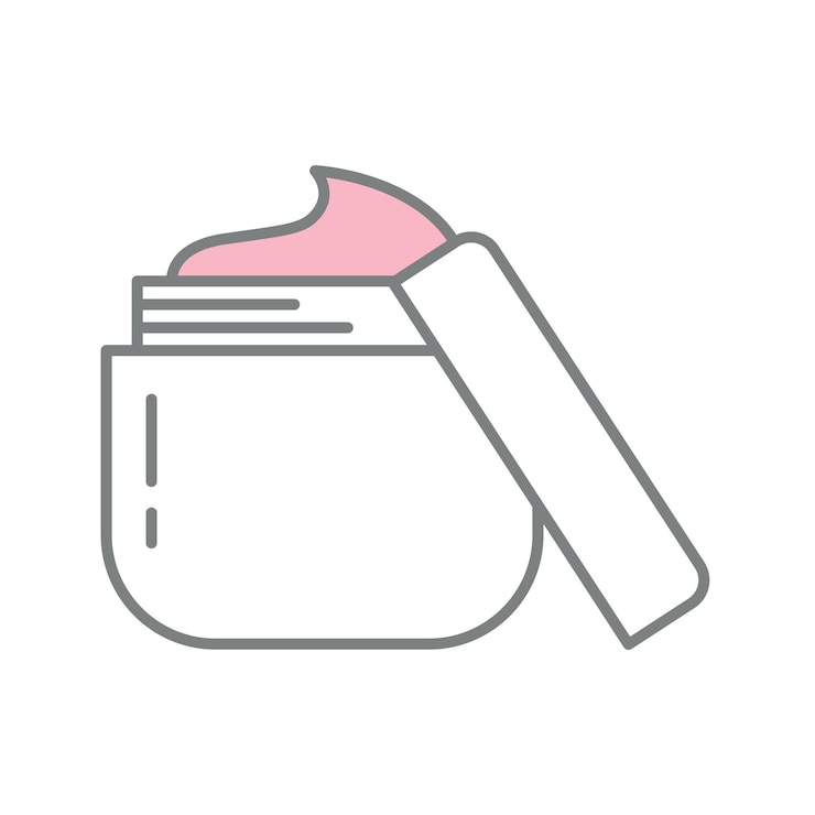 Vector cosmetic lotion container vector cosmetic collection illustration