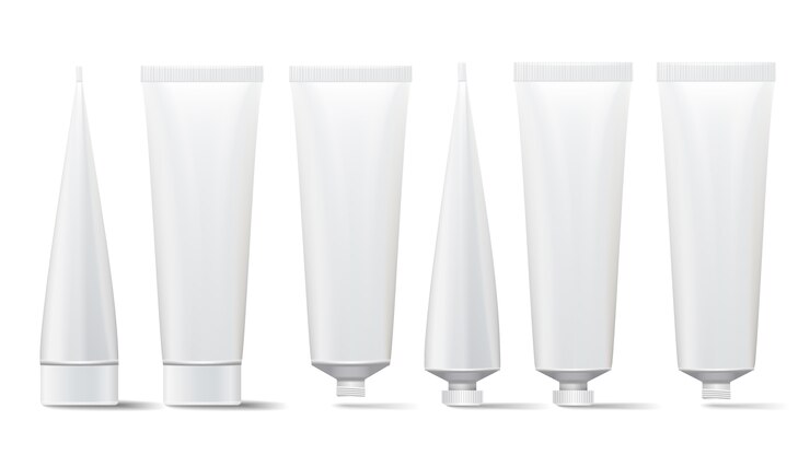 Vector cosmetic tube set
