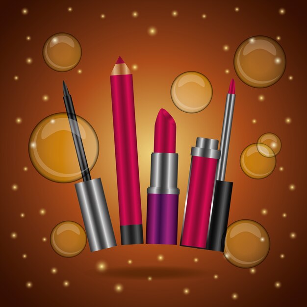 Vector cosmetica make-up