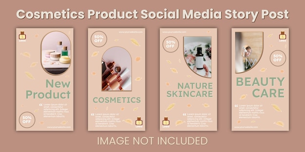 Cosmetica Product Social Media Verhaalbericht