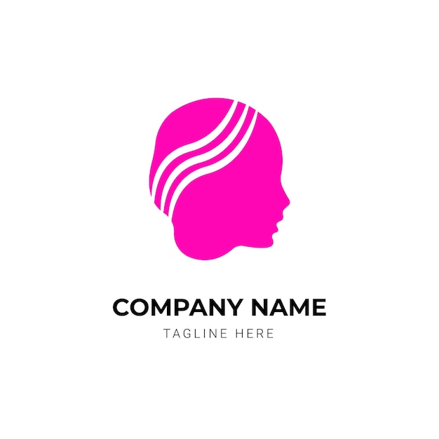 Cosmetics logo design template