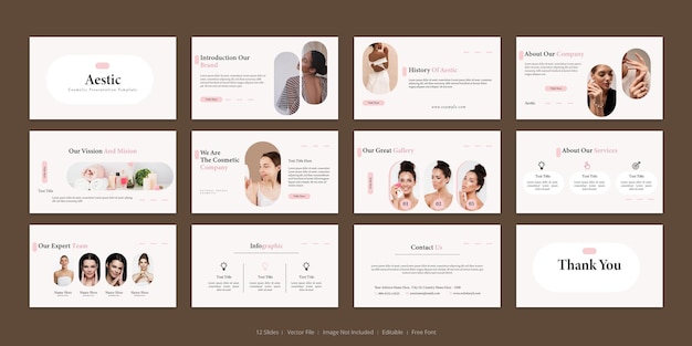 cosmetics PowerPoint Template