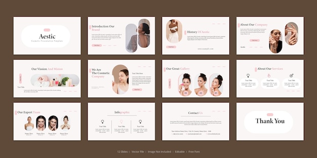 cosmetics PowerPoint Template