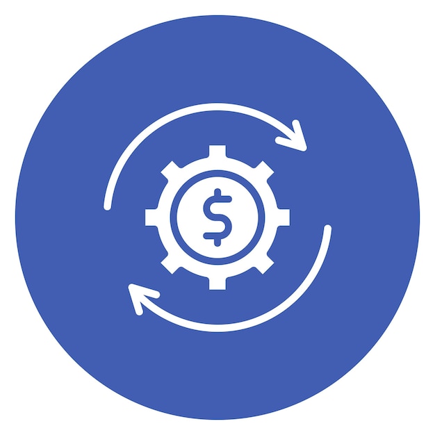 Cost icon vector afbeelding Kan worden gebruikt voor Operations Management