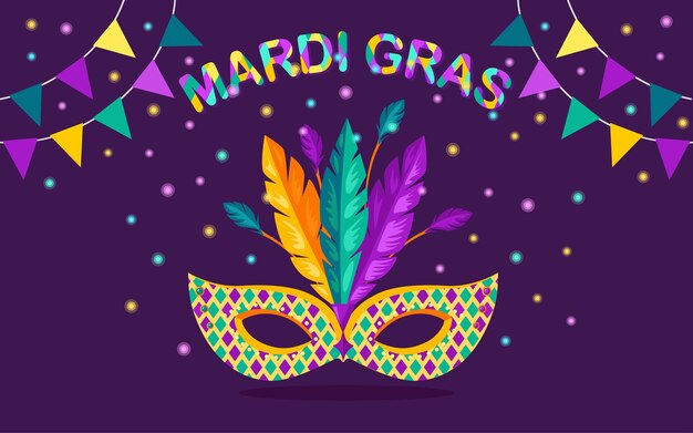 Vector costume accessories for parties