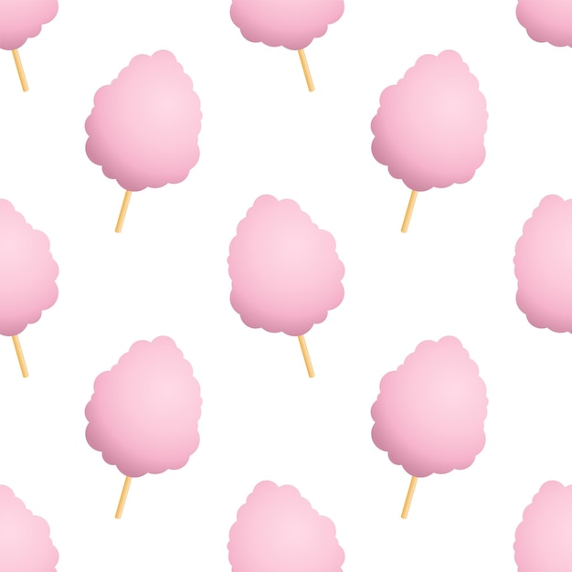 Vector cotton candy wallpaper