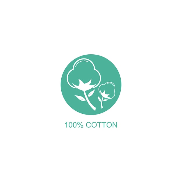 Cotton Logo Template vector