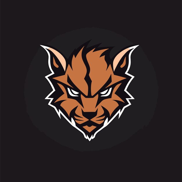 Vector cougar logo design