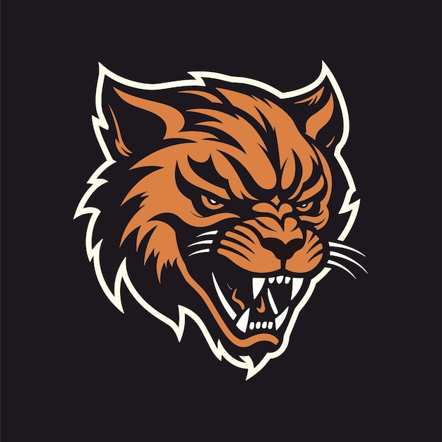 Vector cougar logo ontwerp