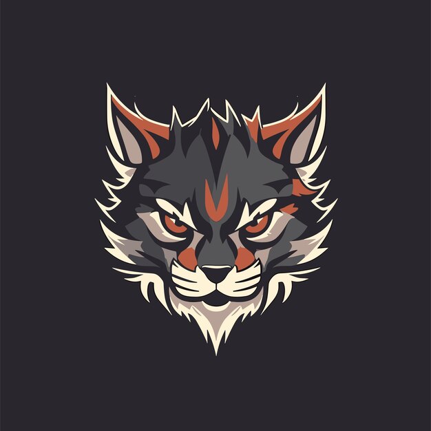 Vector cougar logo ontwerp