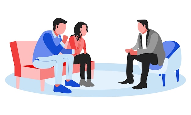 Counseling therapy taken by couple