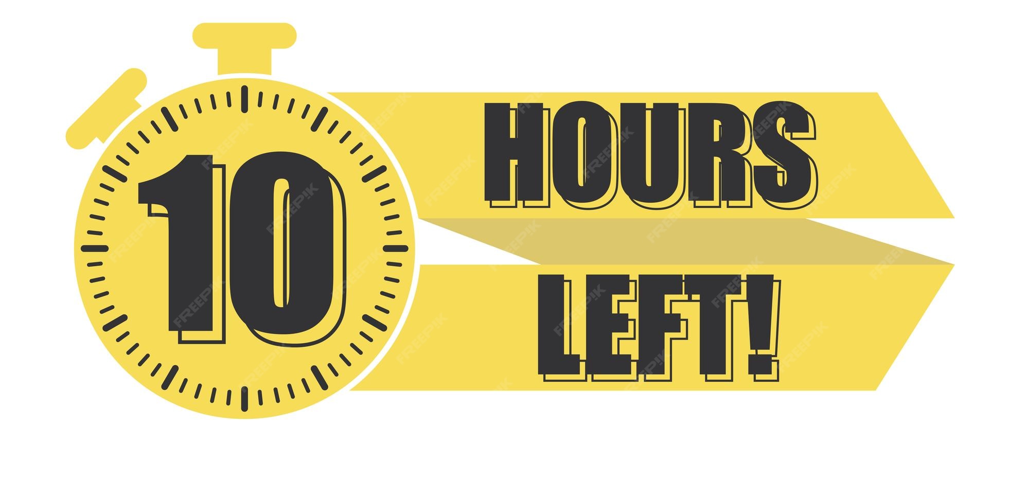 Premium Vector Countdown Left 10 Hours Banner Count Time Sale converting-between-minutes-and-hours-a-cazoom-maths-worksheets