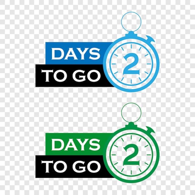 Countdown left days timer. Count time sale vector icon.