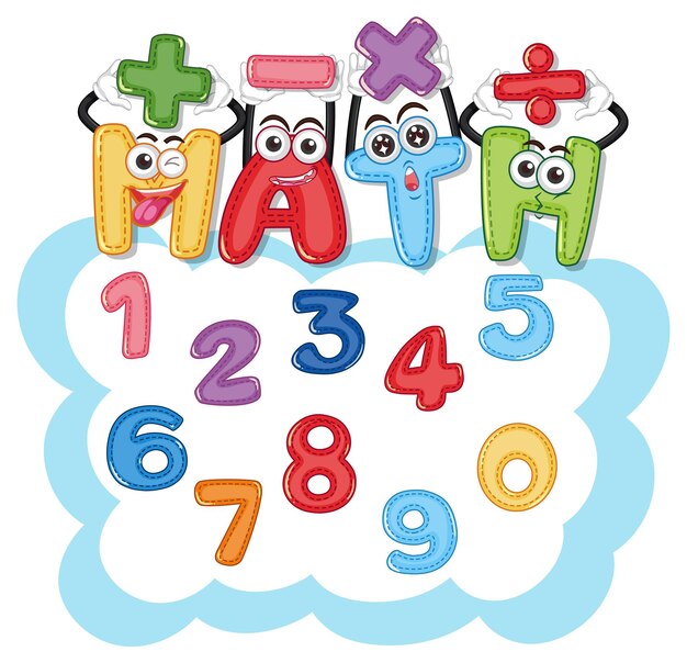 Premium Vector  Cute monster numbers one two three four five six seven  eight nine and zero funny kid decorative digit elements