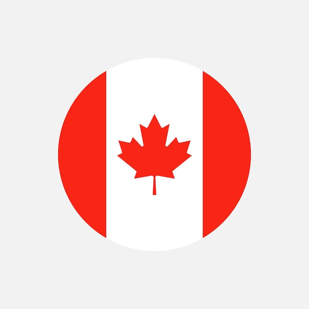 Country Canada Canada flag Vector illustration