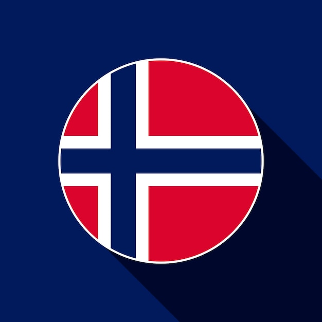 Country norway norway flag vector illustration