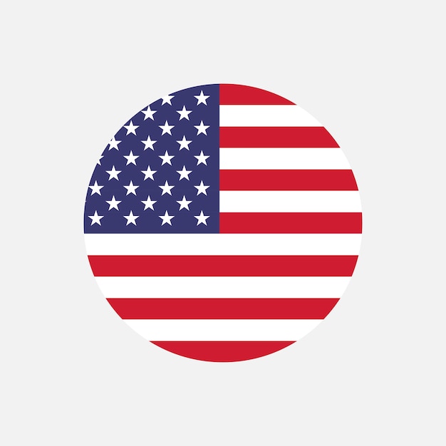 Vector country usa usa flag vector illustration