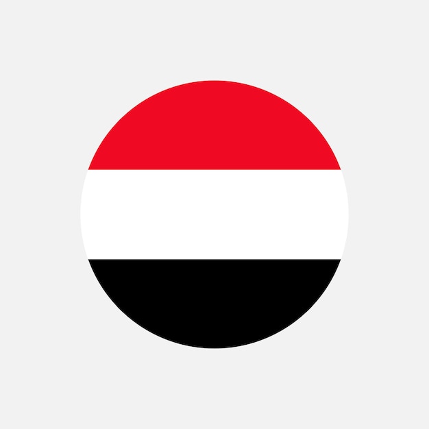 Vector country yemen yemen flag vector illustration