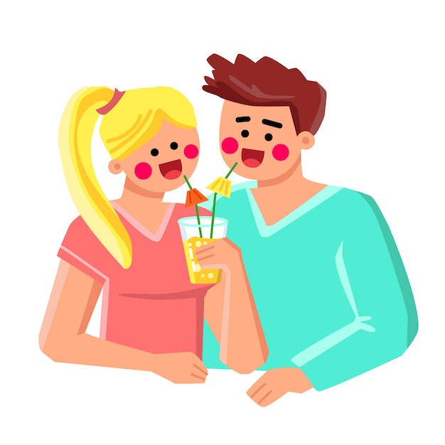 Couple juice vector