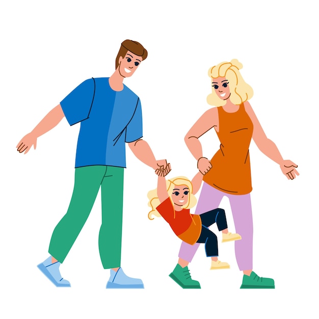 Couple kids vector