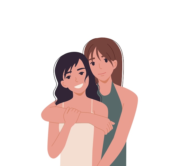 한 의 레즈비언 여성들