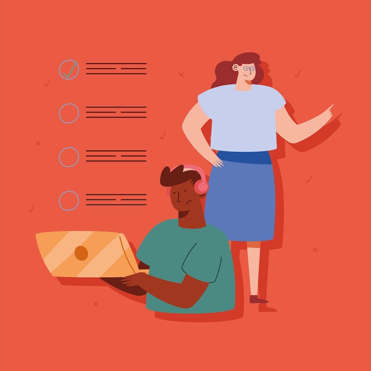 Vector couple with online test